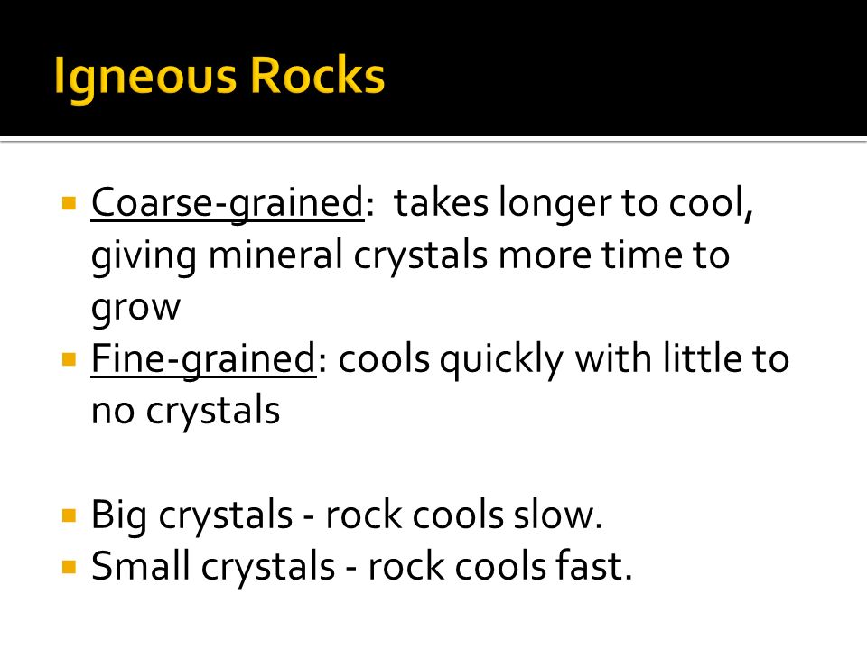 Types of Rock. - ppt download